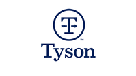 The Tyson logo, which covers a wide range of brands.